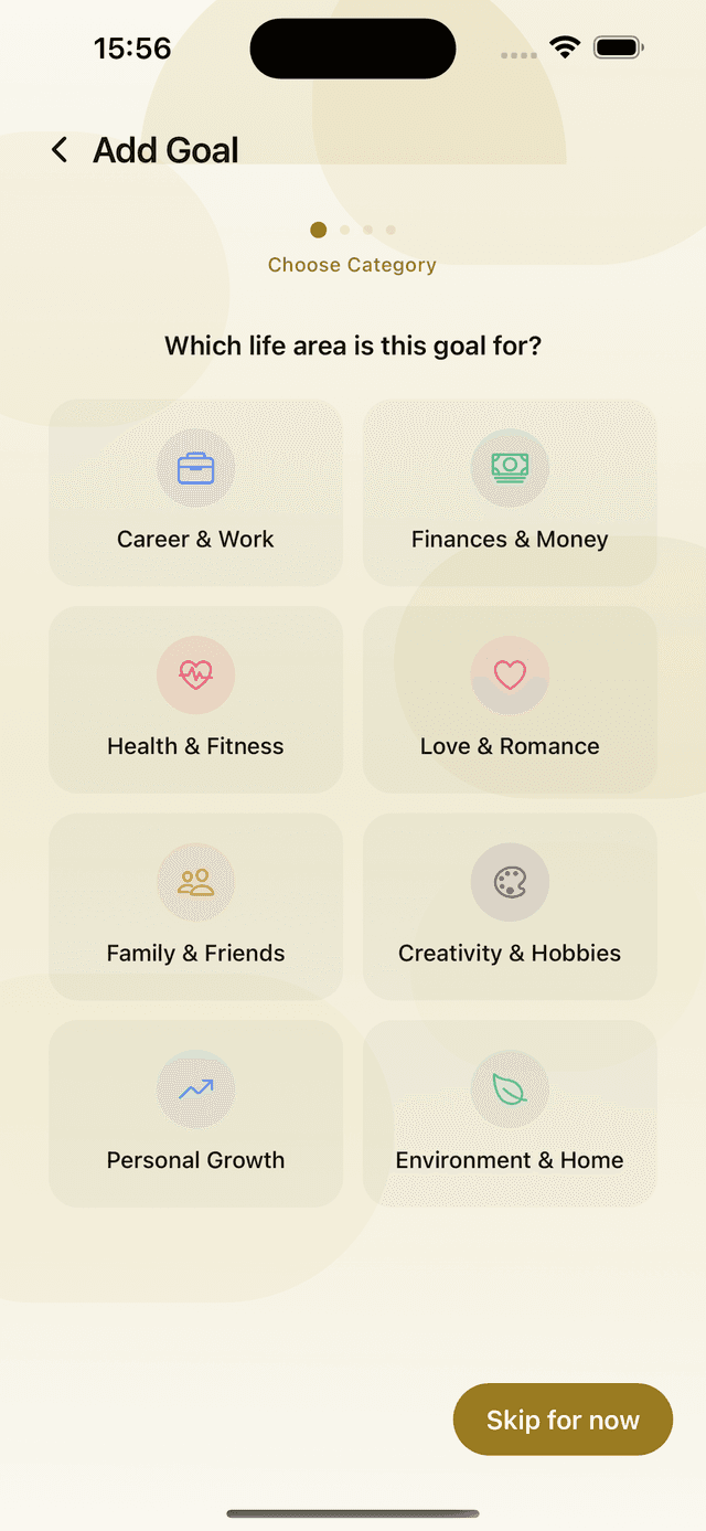 Visualize your dreams, track your progress screenshot